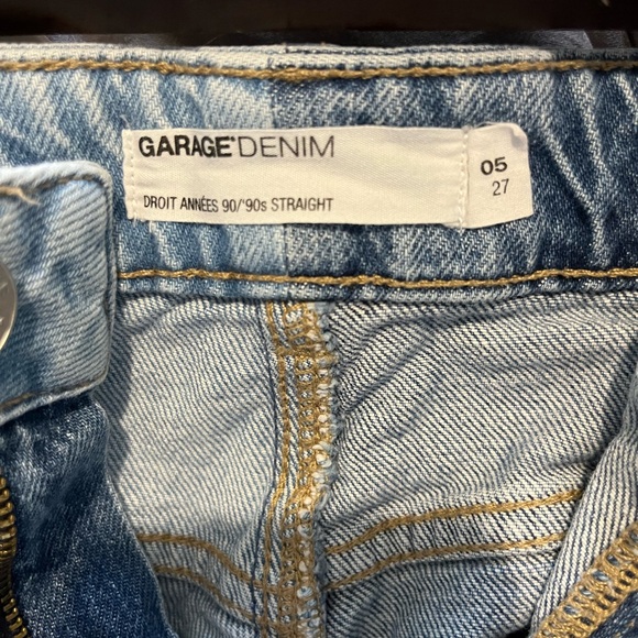 Two Tone Jeans - Garage - 90s High Rise Straight - Picture 3 of 3